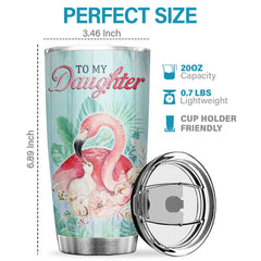 You Are Braver Than You Believe & Stronger Than You Seem - Tumbler - To My Daughter. Gift For Daughter. Daughter Gift From Mom. Birthday Gift For Daughter