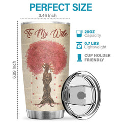 Every Love Story Is Beautiful But Ours Is My Favorite - Tumbler - Gift For Couples. Husband Wife