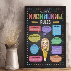 Teaching Is The Greatest Act Of Optimism - Teacher Personalized Custom Vertical Poster - Gift For Teacher