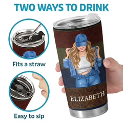 A Proud Embodiment - Bestie Personalized Custom Tumbler - Gift For Best Friends. BFF. Sisters