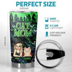 My Cat Is Ready To Cast Some Purrfectly Magical Spells This Halloween - Cat Personalized Custom Tumbler - Halloween Gift For Pet Owners. Pet Lovers