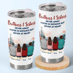 The Greatest Gift Our Parents Gave Us Was Each Other - Family Personalized Custom Tumbler - Christmas Gift For Family Members. Siblings. Brothers. Sisters