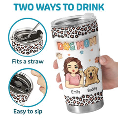 Together. We Celebrate The Magic Of The Season - Dog & Cat Personalized Custom 3D Inflated Effect Printed Tumbler - Christmas Gift For Pet Owners. Pet Lovers