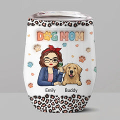 Together. We Celebrate The Magic Of The Season - Dog & Cat Personalized Custom 3D Inflated Effect Printed Tumbler - Christmas Gift For Pet Owners. Pet Lovers