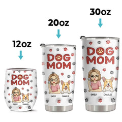 Thе Bеst Thеrapist Has Fur And Four Lеgs - Dog & Cat Personalized Custom 3D Inflated Effect Printed Tumbler - Gift For Pet Owners. Pet Lovers