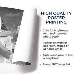 Custom Photo With You. I've Found My Home - Couple Personalized Custom Horizontal Poster - Gift For Husband Wife. Anniversary