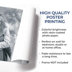 Custom Photo Many Happy Years Together - Couple Personalized Custom Horizontal Poster - Gift For Husband Wife. Anniversary