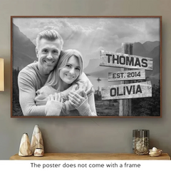 Custom Photo I Still Love You Every Day - Couple Personalized Custom Horizontal Poster - Gift For Husband Wife. Anniversary