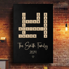 Together. We Celebrate The Magic Of The Season - Family Personalized Custom Vertical Poster - Gift For Family Members