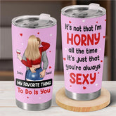 My Love. My Life - Couple Personalized Custom Tumbler - Gift For Husband Wife. Anniversary