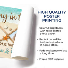 Custom Photo So Many In The Sea Yet I Found You - Couple Personalized Custom Horizontal Poster - Gift For Husband Wife. Anniversary