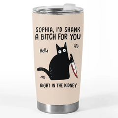 I've Got Your Back. No Matter What - Friend Personalized Custom Tumbler - Christmas Gift For Best Friends. Sisters. Family Members. Coworkers