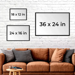 Grandkids Bring Joy To Every Corner Of Your Heart - Family Personalized Custom Horizontal Poster - Gift For Grandma. Grandpa. Grandkid