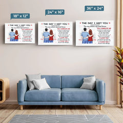 You Complete Me. Always And Forever - Couple Personalized Custom Horizontal Canvas - Gift For Husband Wife. Anniversary