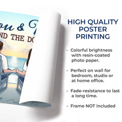 Together. We Are A Family Of Love - Couple Personalized Custom Horizontal Poster - Gift For Husband Wife. Anniversary