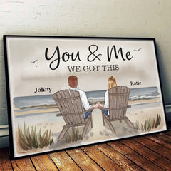 You're My Forever - Couple Personalized Custom Horizontal Poster - Gift For Husband Wife. Anniversary