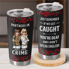 No Friendship Is An Accident - Bestie Personalized Custom Tumbler - Gift For Best Friends. BFF. Sisters