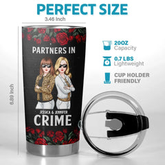 No Friendship Is An Accident - Bestie Personalized Custom Tumbler - Gift For Best Friends. BFF. Sisters