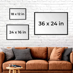 Custom Photo Together. We Fulfill Each Other's Hearts - Couple Personalized Custom Horizontal Poster - Gift For Husband Wife. Anniversary