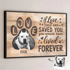 Custom Photo Run Free. My Sweet Friend - Memorial Personalized Custom Horizontal Poster - Sympathy Gift For Pet Owners. Pet Lovers