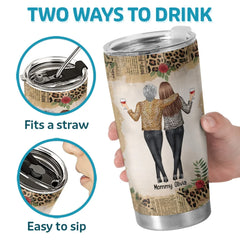 Sometime You Forget You're Awesome So This Is You Reminder - Family Personalized Custom Tumbler - Gift For Mom. Daughter