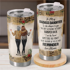 Sometime You Forget You're Awesome So This Is You Reminder - Family Personalized Custom Tumbler - Gift For Mom. Daughter