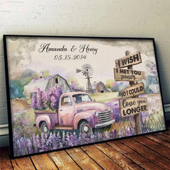 If Only We Had Found Each Other Earlier - Couple Personalized Custom Horizontal Poster - Gift For Husband Wife. Anniversary