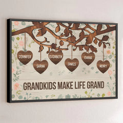 The Essence Of Family Is Love - Family Personalized Custom Horizontal Poster - Gift For Mom. Grandma