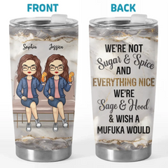 Friends Who Slay Together. Stay Together - Bestie Personalized Custom Tumbler - Gift For Best Friends. BFF. Sisters