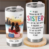 For The Besties Who Make Life Unforgettable - Bestie Personalized Custom Tumbler - Gift For Best Friends. BFF. Sisters
