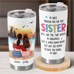 For The Besties Who Make Life Unforgettable - Bestie Personalized Custom Tumbler - Gift For Best Friends. BFF. Sisters