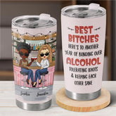 We're The Spice In Each Other's Lives - Bestie Personalized Custom Tumbler - Gift For Best Friends. BFF. Sisters