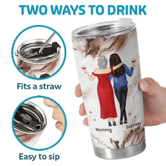 Together Always. Friends From The Start - Family Personalized Custom Tumbler - Gift For Mom. Daughter