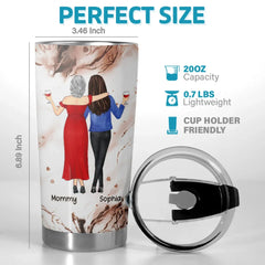 Together Always. Friends From The Start - Family Personalized Custom Tumbler - Gift For Mom. Daughter