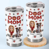 My Dog Is My Heart With Fur - Dog Personalized Custom 3D Inflated Effect Printed Tumbler - Gift For Pet Owners. Pet Lovers