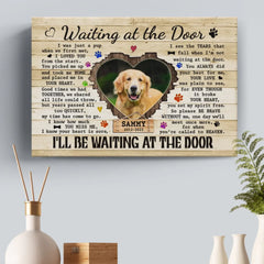 Custom Photo Run Free. My Sweet Friend - Memorial Personalized Custom Horizontal Canvas - Sympathy Gift For Pet Owners. Pet Lovers