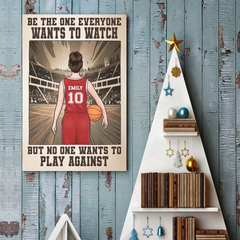Play Hard. Stay Humble - Personalized Custom Vertical Poster - Gift For Sport Lovers. Sport Players