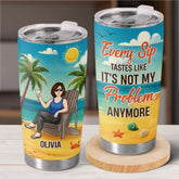 No Deadlines. Just Lifelines - Personalized Custom Tumbler - Appreciation. Retirement Gift For Yourself. Best Friends. Siblings. Family Members. Coworkers