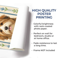 Custom Photo Vertical Poster - Personalized Pet Memorial Sympathy Gifts For Dogs. Cats - Joy In Every Wag
