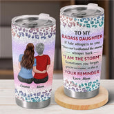 Custom Tumbler - Personalized Birthday Gifts For Mom. Grandma. Daughter. Granddaughter - Unstoppable Like You Are