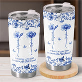 Custom Tumbler - Personalized Best Friend Christmas Birthday Gifts For Women. Besties. Sisters. BFF - Growing Together Through The Years