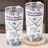 Custom Tumbler - Personalized Birthday Gifts For Mom. Daughter - Love Poured Daily