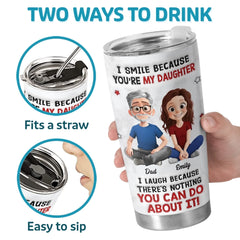 Custom Tumbler - Personalized Birthday Gifts For Mom. Dad. Daughter - Stay Cozy Stay Loved