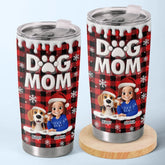 Custom Tumbler - Personalized Christmas Birthday Gifts For Dog Lovers. Dog Dad And Mom - Welcome To The Pawty