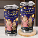 Custom Tumbler - Personalized Mother's Day Gifts For Mom. Grandma - No Distance Can Break Us