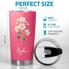 Custom Tumbler - Personalized Best Friend Birthday Gifts For Women. Besties. Sisters. BFF. Family. Yourself - Be Proud Of Yourself