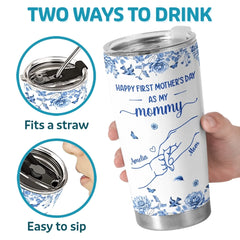 Custom Tumbler - Personalized Mother's Day. Baby Shower. Gender Reveal Gifts For New Moms. Wife. Daughter - The Beginning Of Mommy Magic