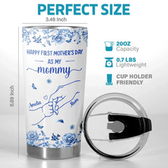 Custom Tumbler - Personalized Mother's Day. Baby Shower. Gender Reveal Gifts For New Moms. Wife. Daughter - The Beginning Of Mommy Magic