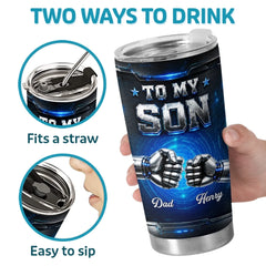 Custom Tumbler - Personalized Birthday Gifts For Son - My Greatest Pride