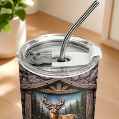 Custom Tumbler - Personalized Birthday Hunting Gifts For Hunters. Husband. Son. Grandson. Brother. Grandpa. Dad. Yourself - Born To Hunt And Explore